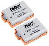 Batteriegriff Set für Canon EOS 1000D 500D 450D + 2x LP-E5 Akku wie BG-E5