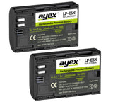 LP-E6N Akku 2er Set für zB Canon EOS R 5D Mark IV 6D Mark II 7D Mark II 80D 90D 2040mAh