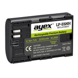LP-E6NH Akku für Canon Kameras wie EOS R 5D Mark IV 6D Mark II 7D Mark II 90D 80D 70D 2250mAh