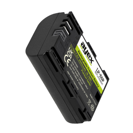 ayex LP-E6P Akku 2600mAh für Canon EOS R5 Mark II, R6, R7, R5, 5D Mark IV