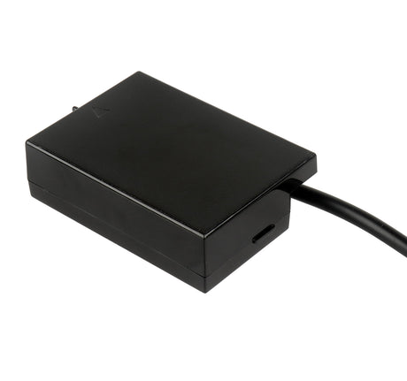 DC-Coupler für Canon EOS mit LP-E8 ersetzt DR-E8 Akku-Dummy für permanente Stromversorgung über z.B. V-Mount Akku