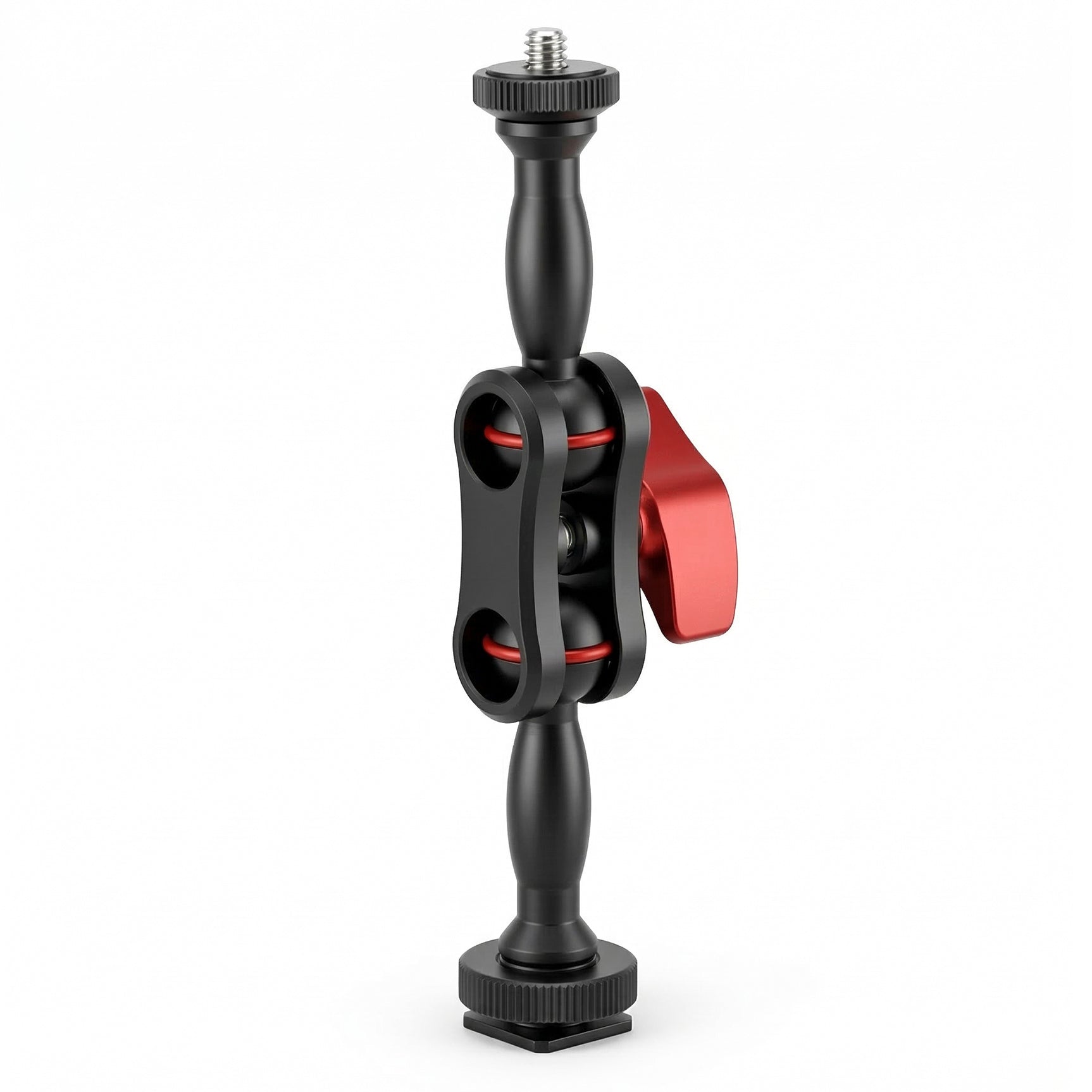 ayex Magic Arm 145mm Gelenkarm mit 1/4 Zoll Schraube Kamera Zubehör Halter für LED Licht, Monitor, Mikrofon