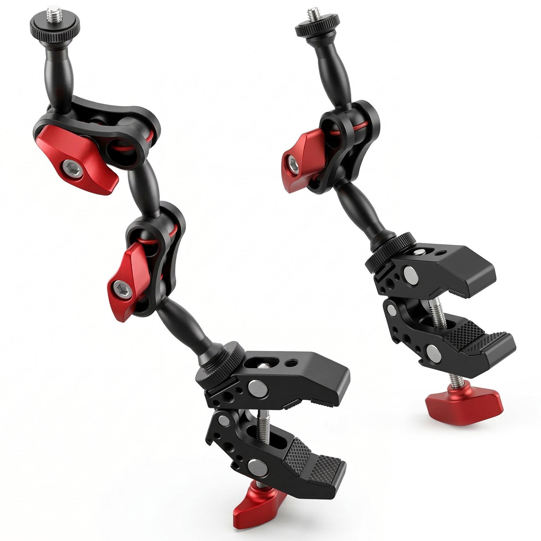 ayex Magic Arm Set mit Super Clamp – Flexible Befestigung für Kamera, LED-Licht, Monitor & Zubehör