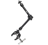 Magic Arm Gelenkarm 11 Zoll + Universalklemme für Kamera, Camcorder, Stativ und Co. Licht mit 1/4" Gewinde