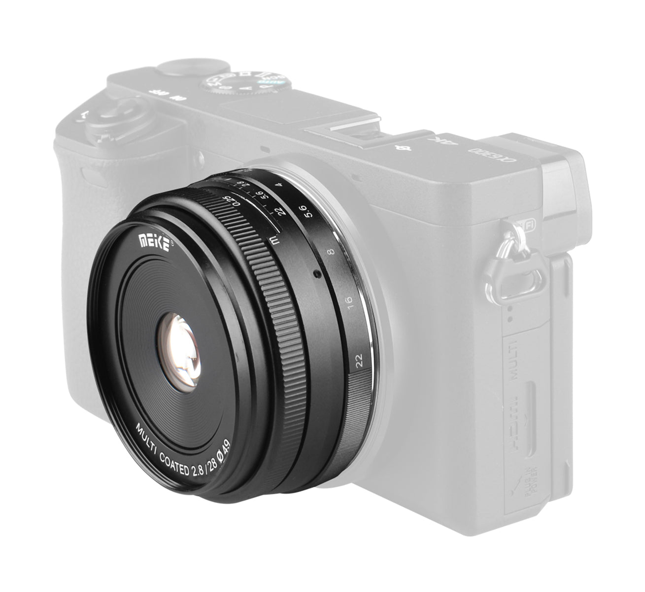 Meike 28mm F2.8 Objektiv multicoated für Canon EOS M B-Ware