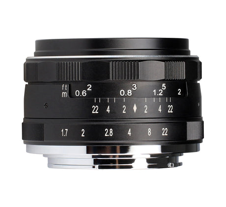 Meike 35mm F1.7 Weitwinkel Objektiv multicoated manueller Fokus für Fujifilm X-Mount B-Ware