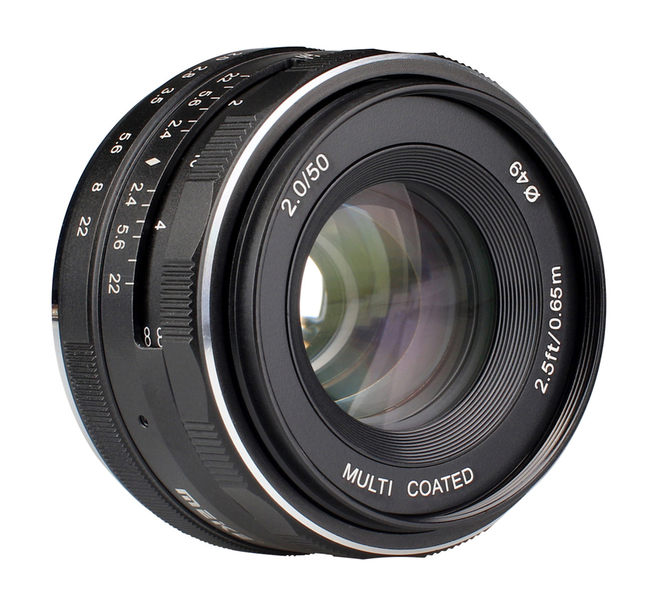Meike 50mm F2.0 Objektiv multicoated für Sony E-Mount - B-Ware