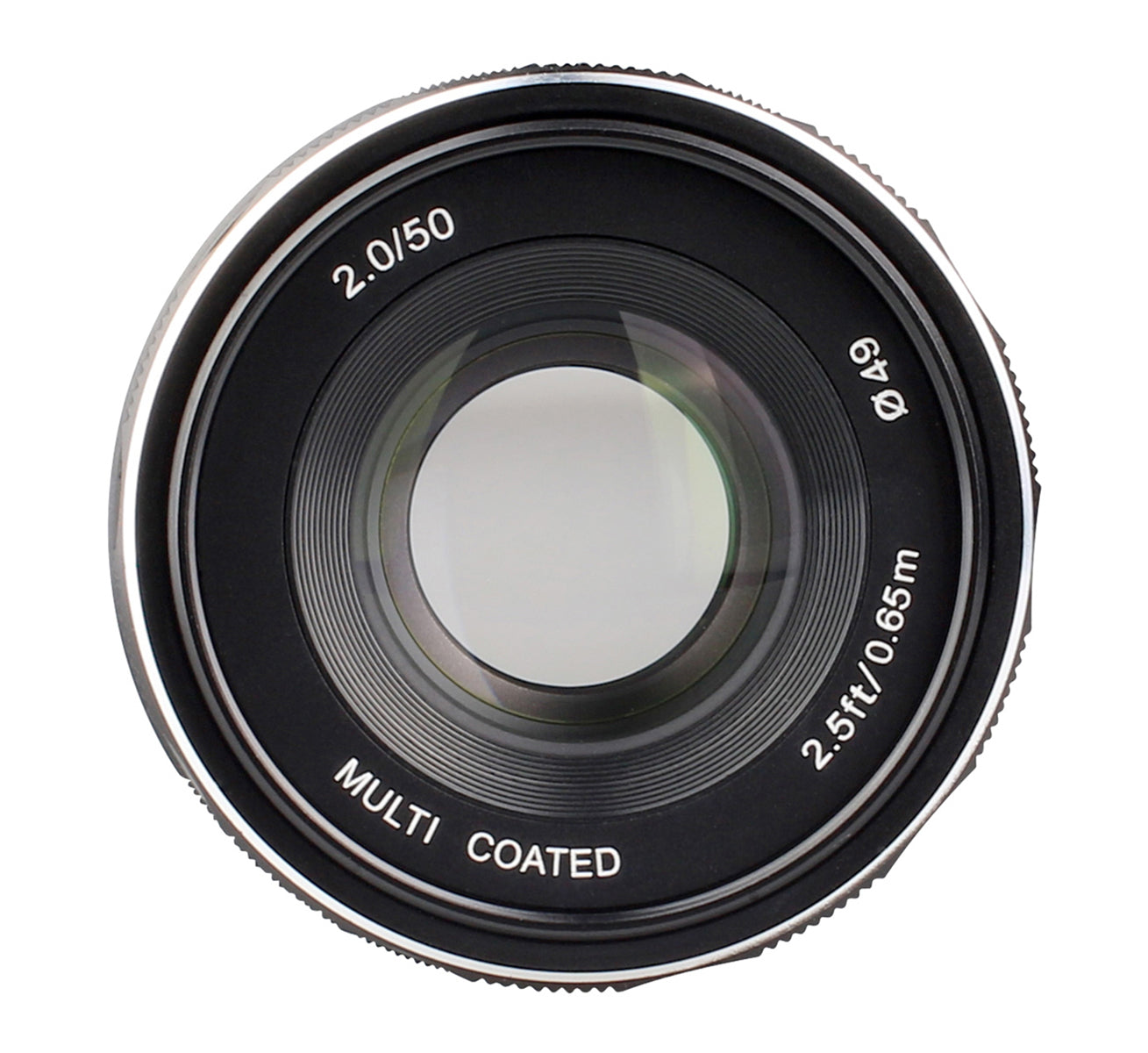 Meike 50mm F2.0 Objektiv multicoated für Micro 4/3