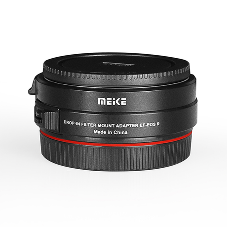 MK-EFTR-C Canon EF auf EOS R Adapter mit Variablem ND Filter und Clear Filter AF Blendensteuerung