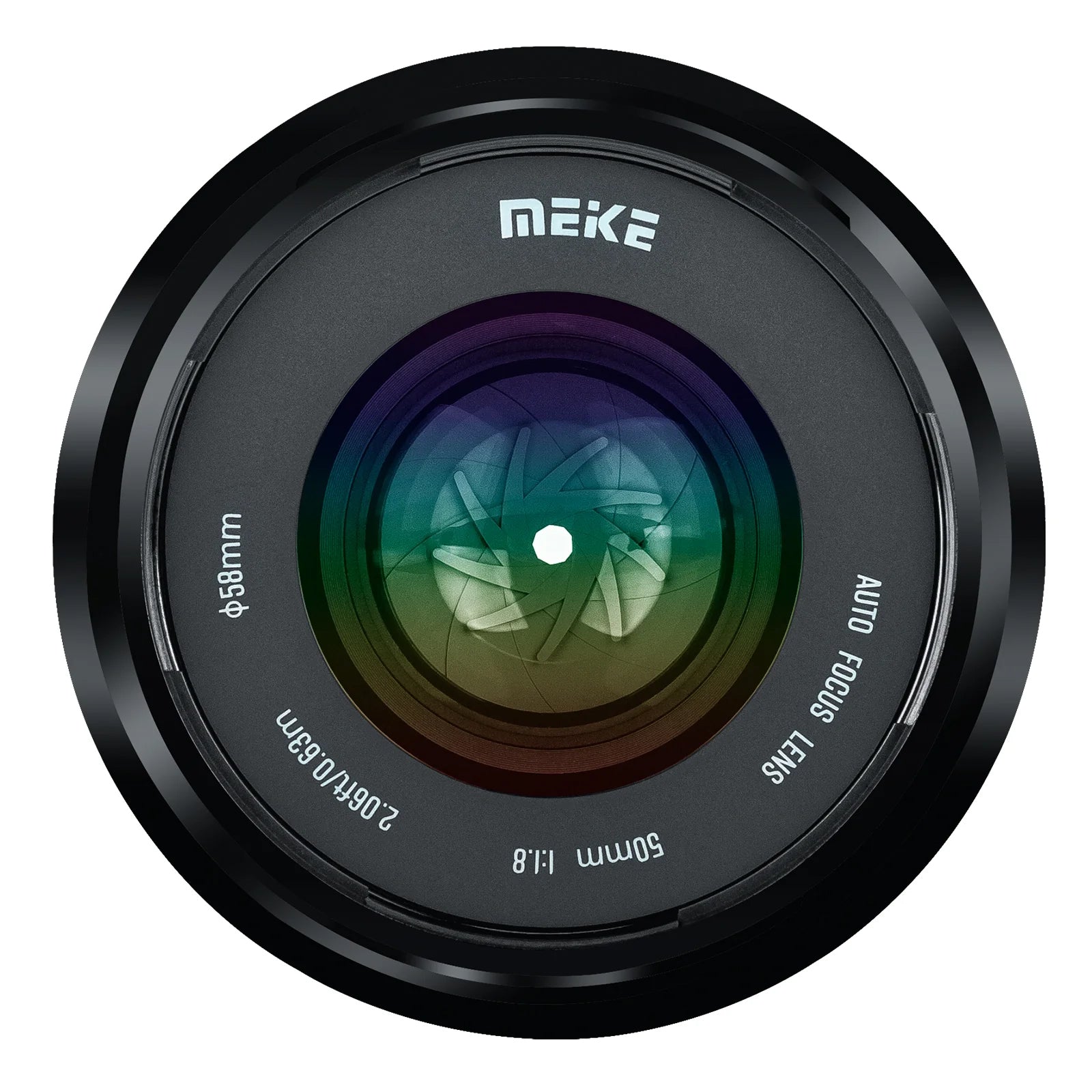 Meike Vollformat Objektiv 50mm F1.8 AF STM Autofokus Portrait für Panasonic L-Mount