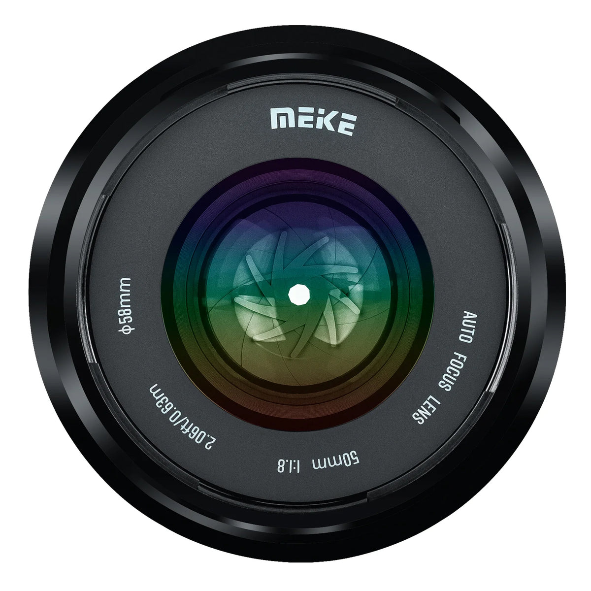 Meike Vollformat Objektiv 50mm F1.8 AF STM Autofokus Portrait für Panasonic L-Mount