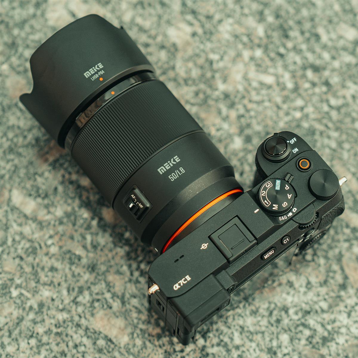 Meike Vollformat Objektiv 50mm F1.8 AF STM Autofokus Portrait für Panasonic L-Mount
