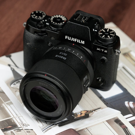 Meike 55mm F1.8 AF Pro STM Autofokus Objektiv Portrait für Fujifilm X Mount