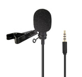 Lavalier-Mikrofon perfekt für Smartphones z.B. für Interviews Livestreams 3,5mm for Smartphone