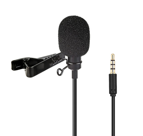 Lavalier-Mikrofon perfekt für Smartphones z.B. für Interviews Livestreams 3,5mm for Smartphone