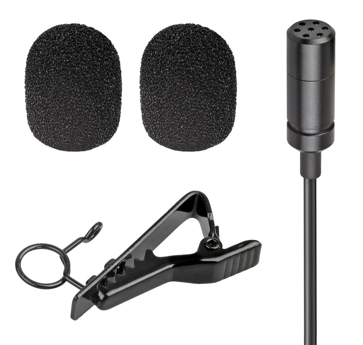 Lavalier-Mikrofon perfekt für Smartphones z.B. für Interviews Livestreams 3,5mm for Smartphone