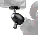 Mini Kugelkopf 360 Grad Blitzlicht-Halter
