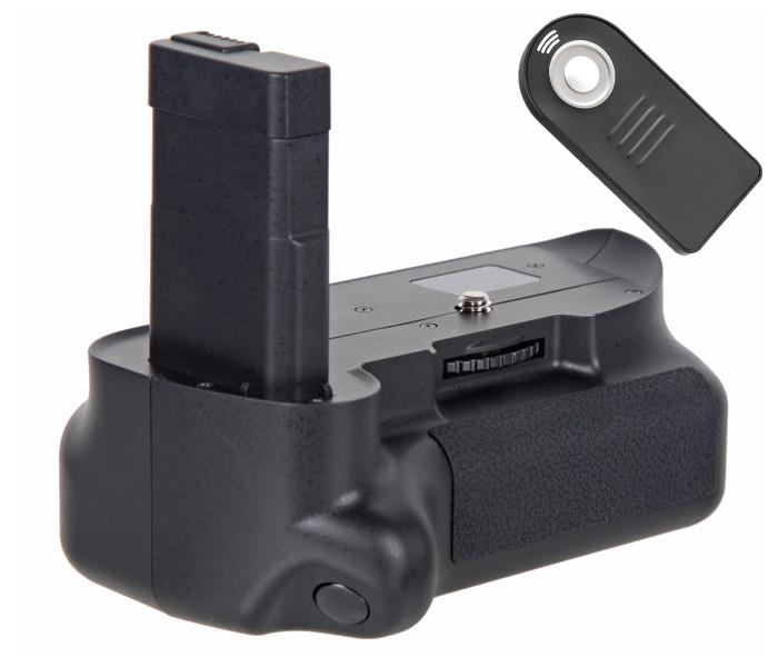 Batteriegriff Set für Nikon D5300 D3300 D3200 D3100 + 2x EN-EL14 Akku + USB Dual Ladegerät