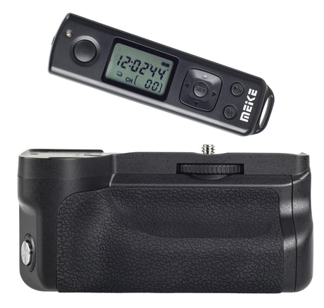 Meike Batteriegriff Set MK-A6600 Pro Batteriegriff und Fernauslöser für Sony A6600 + 2x ayex NP-FZ100 Akku