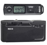 Meike Batteriegriff Set MK-A6600 Pro Batteriegriff und Fernauslöser für Sony A6600 + 2x ayex NP-FZ100 Akku