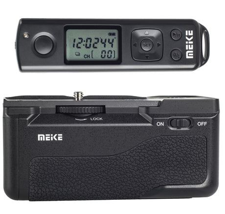 Meike Batteriegriff Set MK-A6600 Pro Batteriegriff und Fernauslöser für Sony A6600 + 2x ayex NP-FZ100 Akku