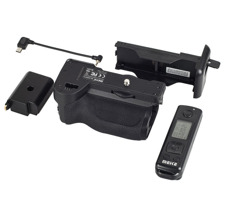Meike Batteriegriff Set MK-A6600 Pro Batteriegriff und Fernauslöser für Sony A6600 + 2x ayex NP-FZ100 Akku