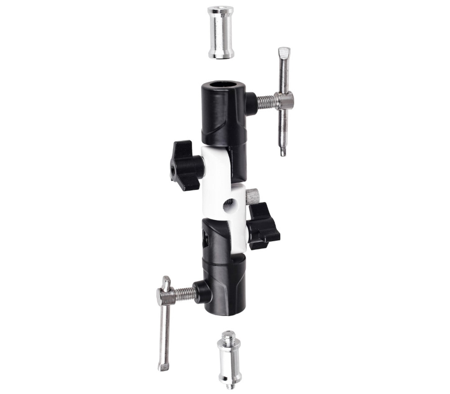 ayex Zubehör-Neiger mit 2-fach Neigung Spigotanschluss 1/4" 3/8" Gewinde Schirmhalterung GP-27