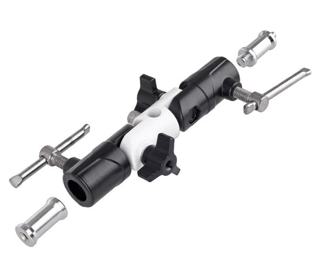 ayex Zubehör-Neiger mit 2-fach Neigung Spigotanschluss 1/4" 3/8" Gewinde Schirmhalterung GP-27