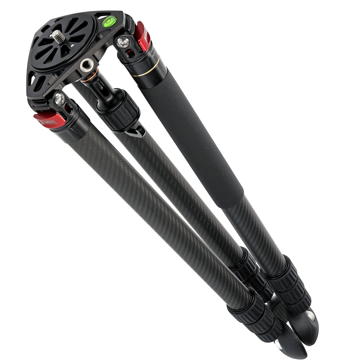 JUSINO Karbon Profi-Videostativ Perfekt für Vogelaufnahmen bis 152,5cm & 18kg Dr. Birds MX-432C