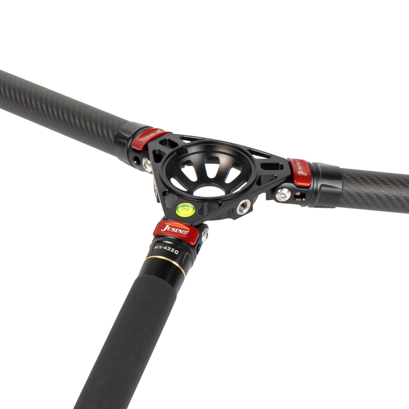 JUSINO Karbon Profi-Videostativ Perfekt für Vogelaufnahmen bis 152,5cm & 18kg Dr. Birds MX-432C