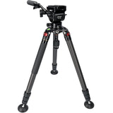 JUSINO Karbon Profi Videostativ & Kugelkopf Perfekt für Vogelaufnahmen 152,5cm 18Kg belastbar