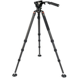 JUSINO Karbon Profi Videostativ & Kugelkopf Perfekt für Vogelaufnahmen 152,5cm 18Kg belastbar