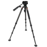 JUSINO Karbon Profi Videostativ & Kugelkopf Perfekt für Vogelaufnahmen 152,5cm 18Kg belastbar
