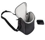 Neopren Kameratasche für Systemkameras, z. B. Sony NEX, Panasonic m4/3