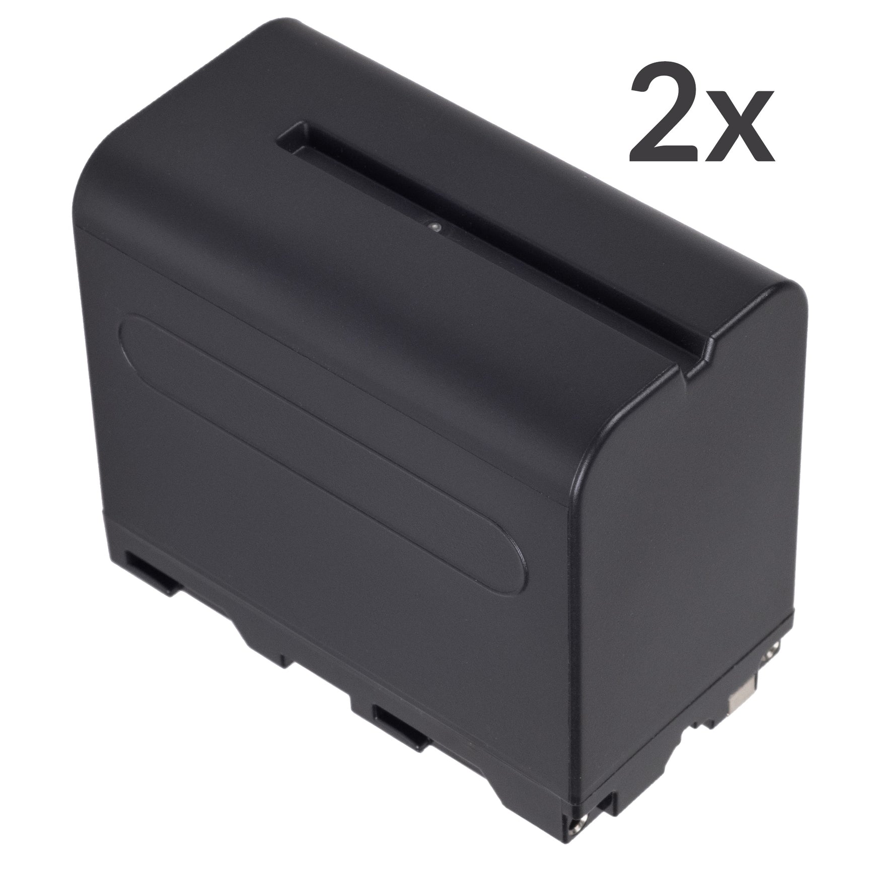 NP-F970 Akku 2er Set für z.B. Sony Camcorder ersetzt NP-F960 NP-F750 NP-F950 NP-F730 NP-F930 o.ä.