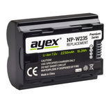 NP-W235 Premium Akku 2 Stück für zB Fujifilm XT-4 XT-5 2250mAh Infochip