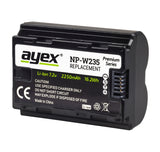 NP-W235 Premium Akku 2 Stück für zB Fujifilm XT-4 XT-5 2250mAh Infochip