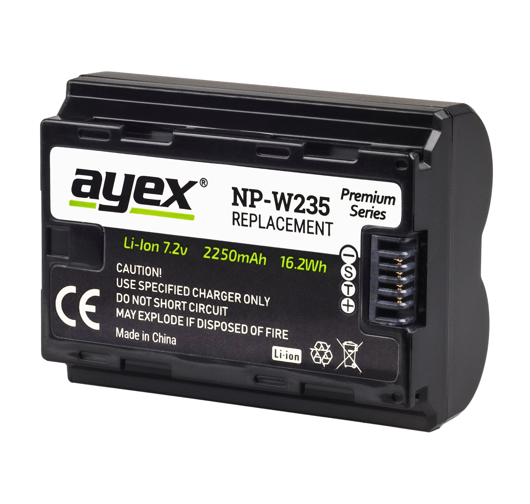 NP-W235 Premium Akku 2 Stück für zB Fujifilm XT-4 XT-5 2250mAh Infochip