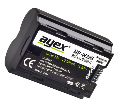 NP-W235 Premium Akku 2 Stück für zB Fujifilm XT-4 XT-5 2250mAh Infochip