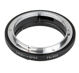 Objektivadapter für Canon FD Objektive an Canon EOS Kamera