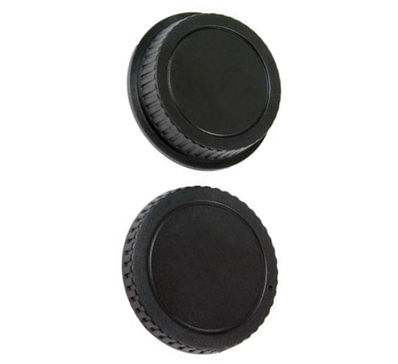 Kameragehäusedeckel & Objektivrückdeckel Set für Canon EF – Schutzkappen für Kamera & Objektiv