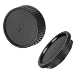 Kameragehäusedeckel & Objektivrückdeckel Set für Leica M – Schutzkappen für Kamera & Objektiv