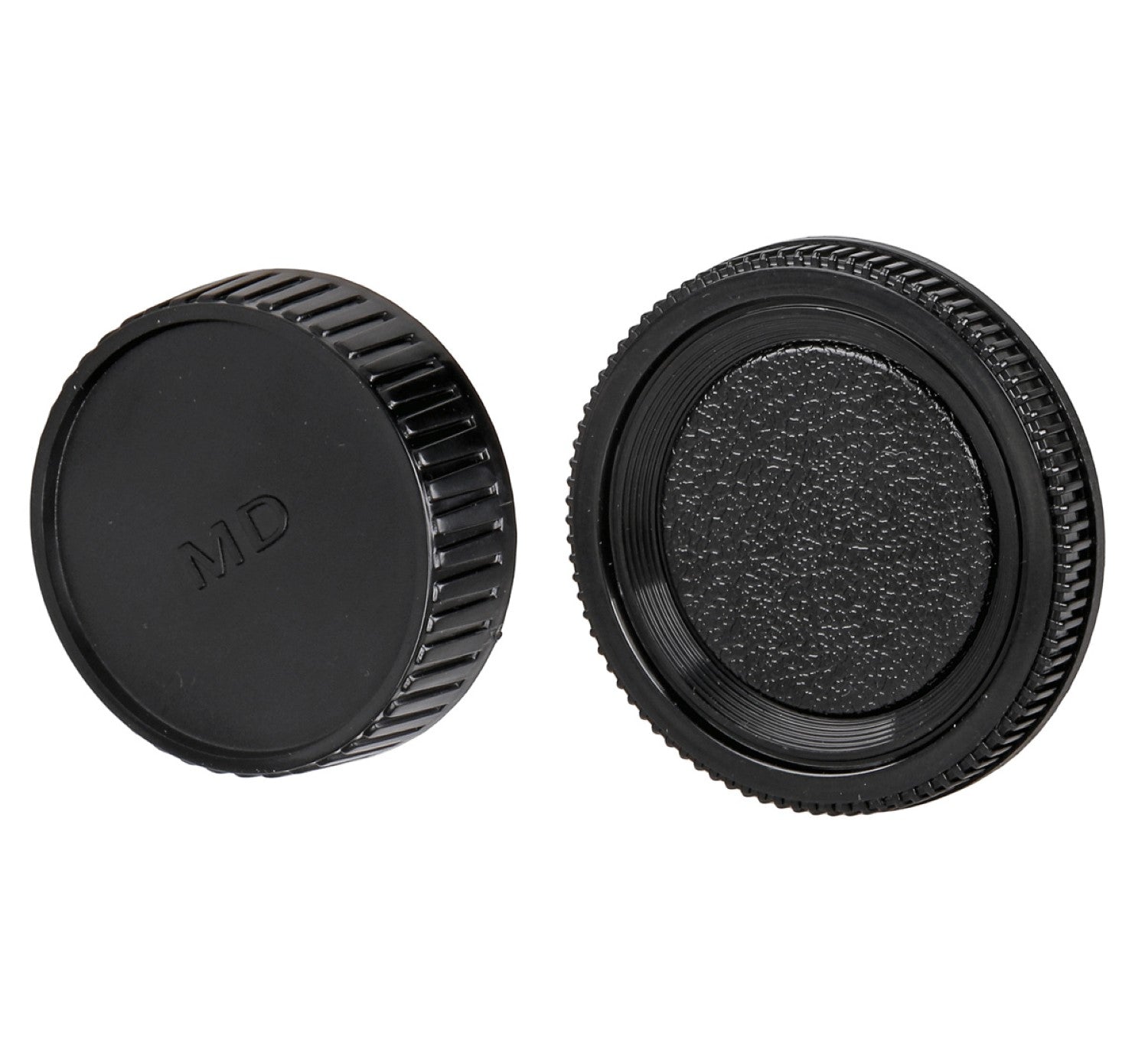 Kameragehäusedeckel & Objektivrückdeckel Set für Minolta MD / SR – Schutzkappen für Kamera & Objektiv