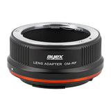 ayex OM-EOS R Objektivadapter für Olympus OM Objektive an Canon EOS R R5 R6 R7 R8 R10 R50 R100