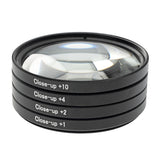 ayex Close up Makro Linsen Set 46mm - 4 teilig (+1, +2, +4, +10)