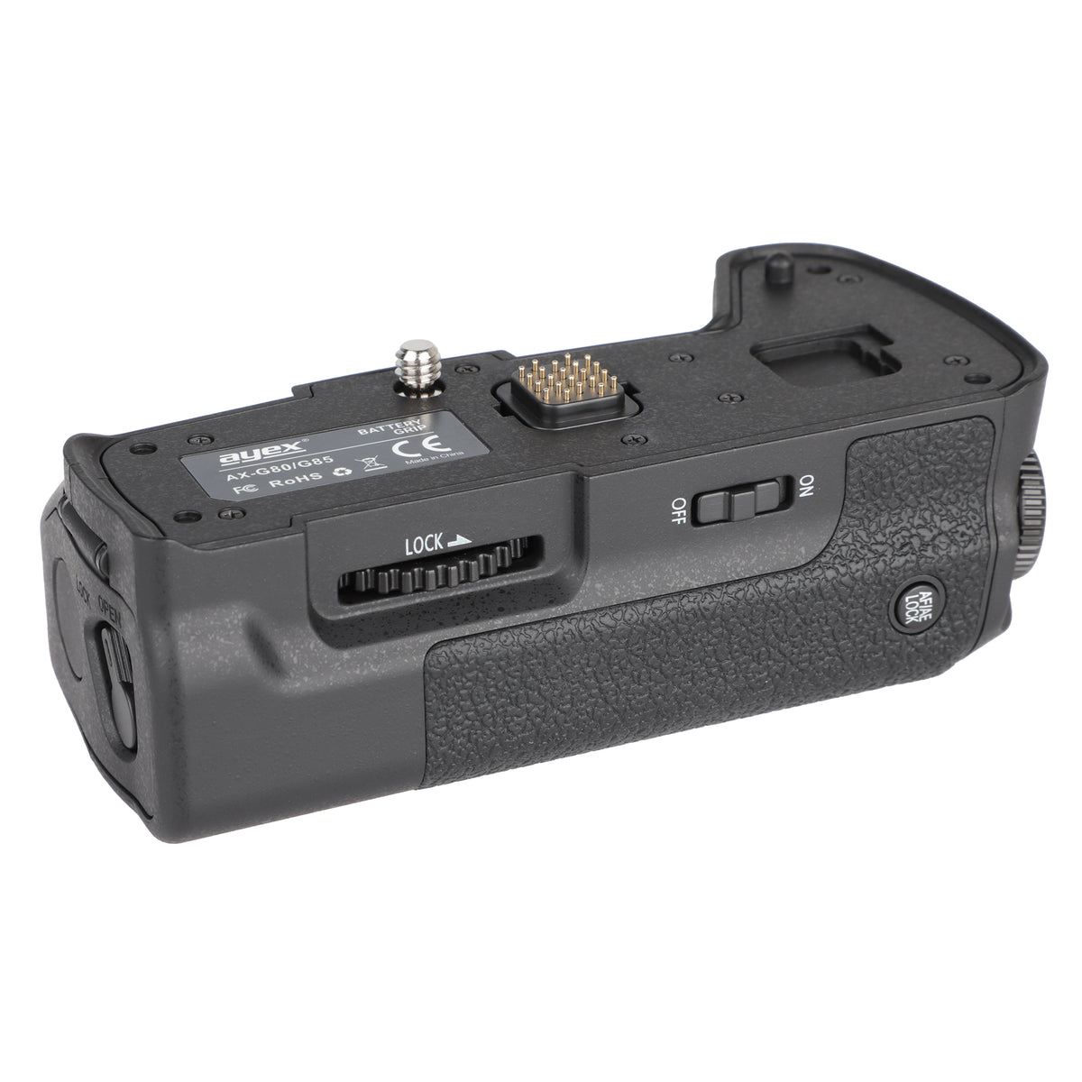 Batteriegriff für Panasonic DMC G80 G81 G85 ersetzt DMW-BGG1 Optimal für Hochformat