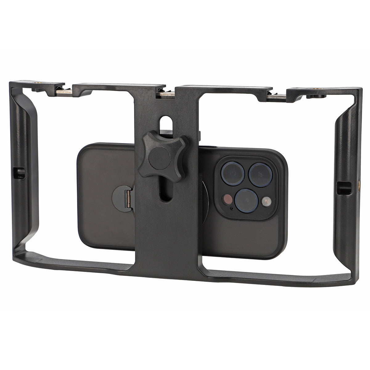 Handyhalterung Smartphone Video Rig Stabilizer für stabile Videoaufnahmen & Vlogging