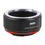 ayex Objektivadapter für Pentax K Objektive an Sony Alpha E-Mount Kameras PK-E