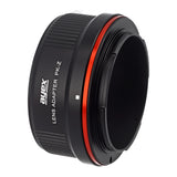 ayex Objektivadapter Pentax PK Bajonett Objektive an Nikon Z Kameras PK-Z