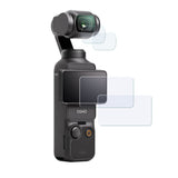 Display- & Objektiv-Schutzglas für DJI Osmo Pocket 3 – 9H gehärtetes Glas,  Komplettschutz-Set - 2er Pack